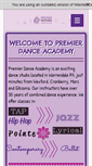 Mobile Screenshot of premier-dance.com